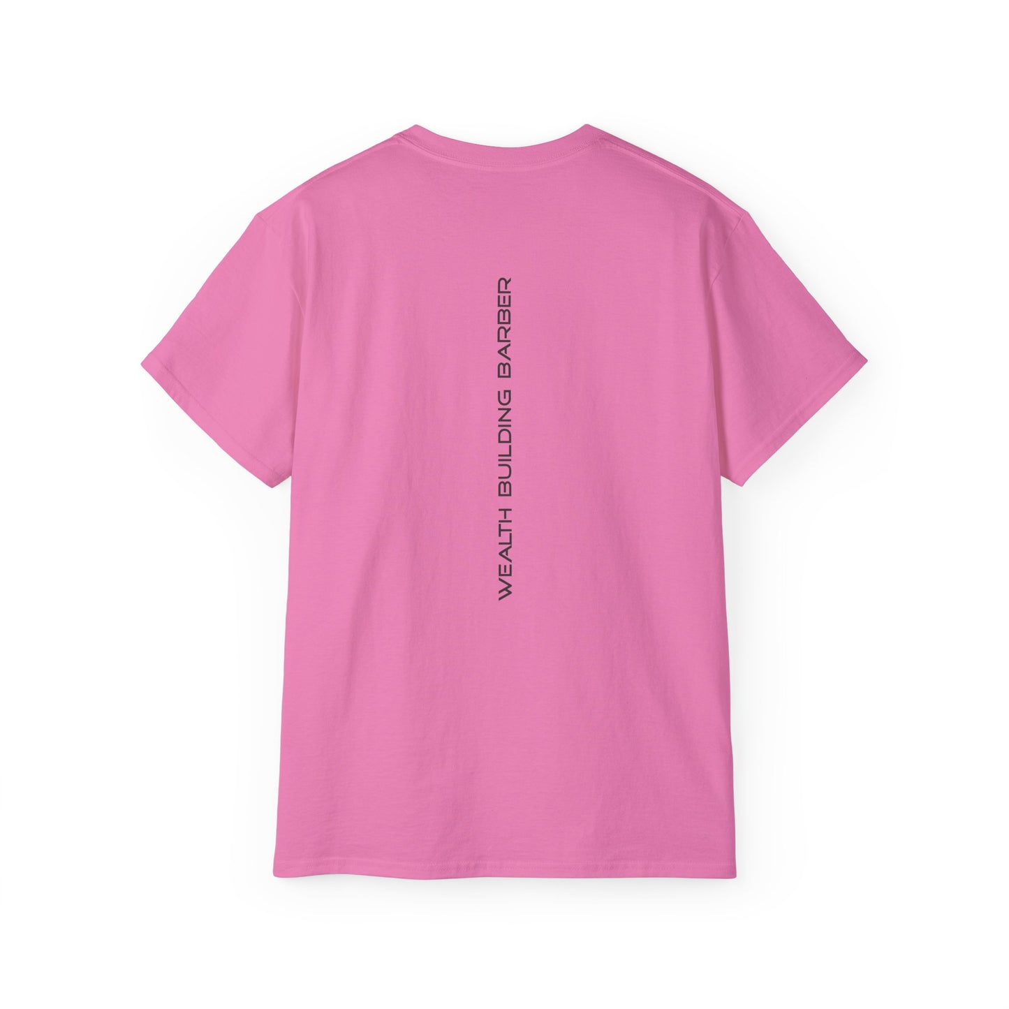 Unisex Wealth Building Barber Tee | Inspirational Graphic T-Shirt for Entrepreneurs