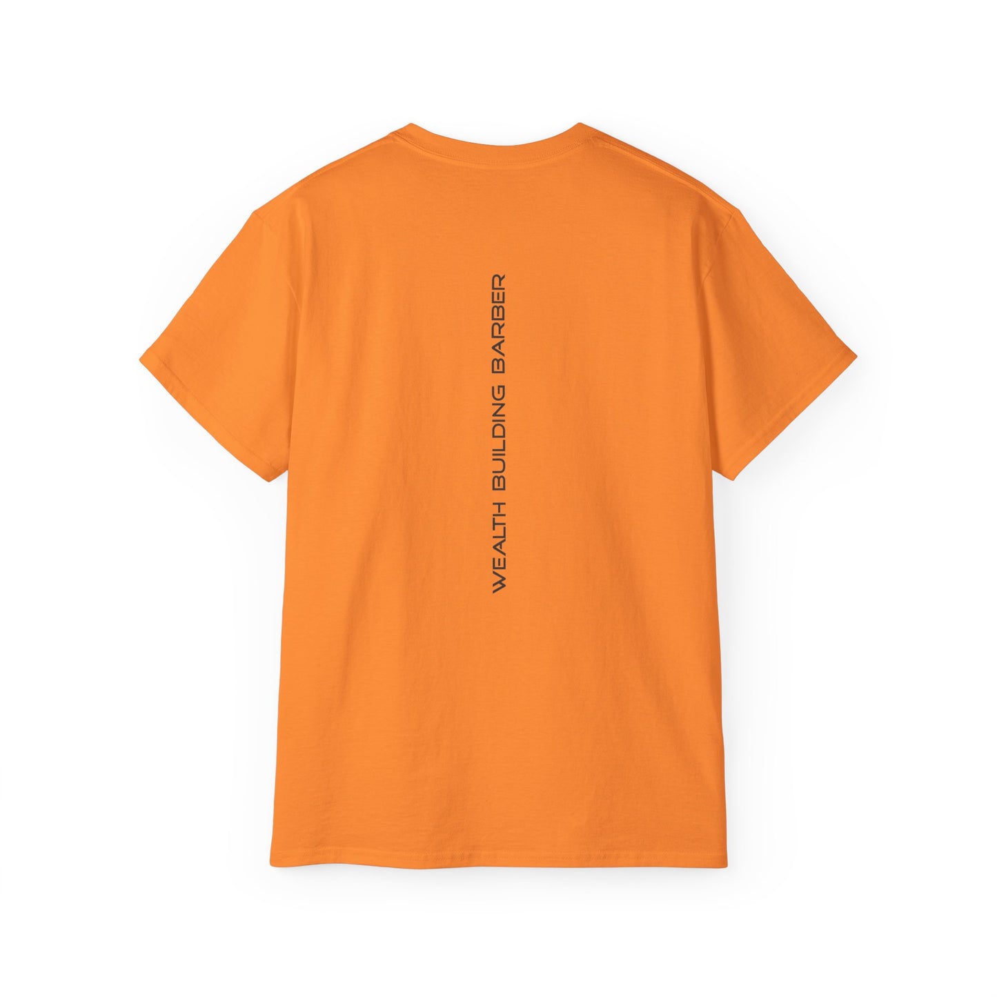Unisex Wealth Building Barber Tee | Inspirational Graphic T-Shirt for Entrepreneurs