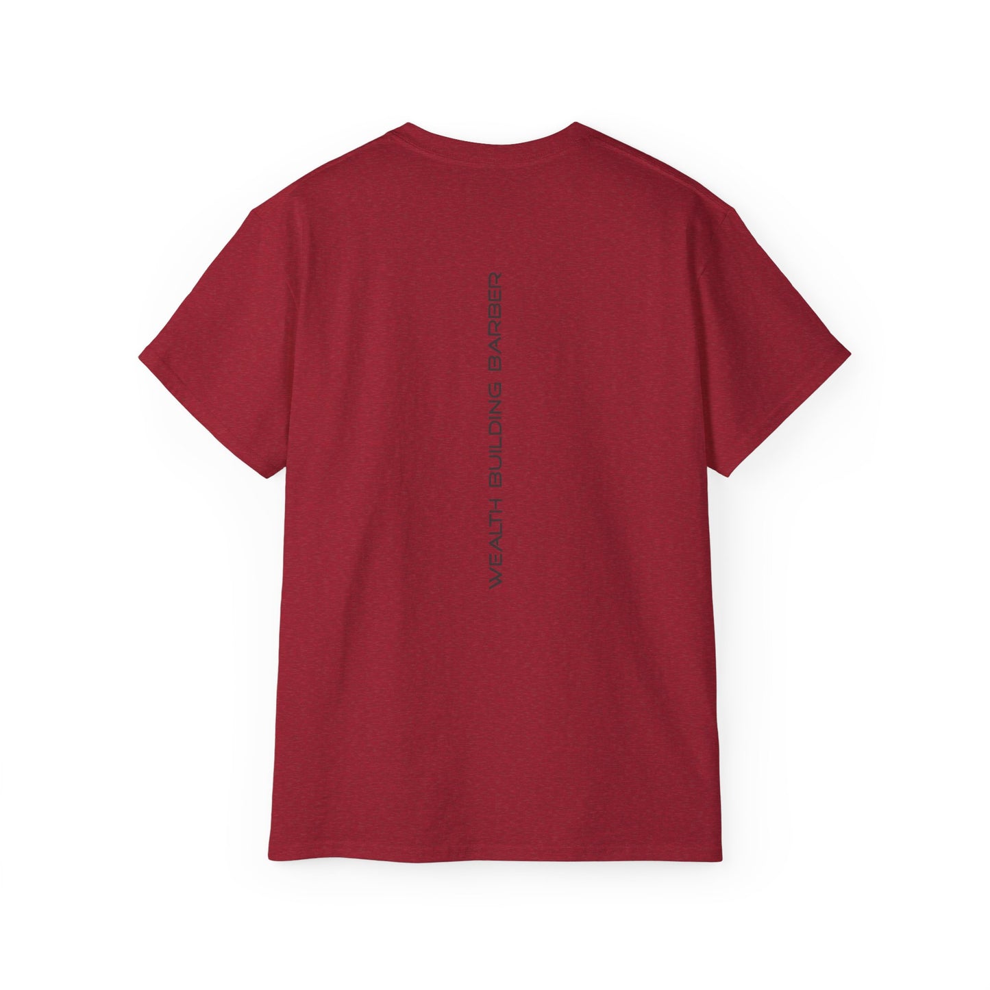 Unisex Wealth Building Barber Tee | Inspirational Graphic T-Shirt for Entrepreneurs